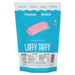 Crunchy freeze-dried Laffy Taffy bursting with fruity flavors. A fun, mess-free way to enjoy your favorite chewy candy in a crispy new texture.