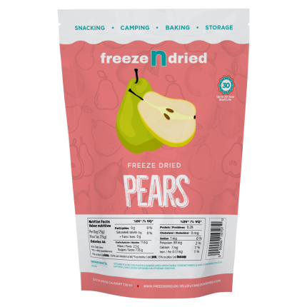 Freeze Dried Pears