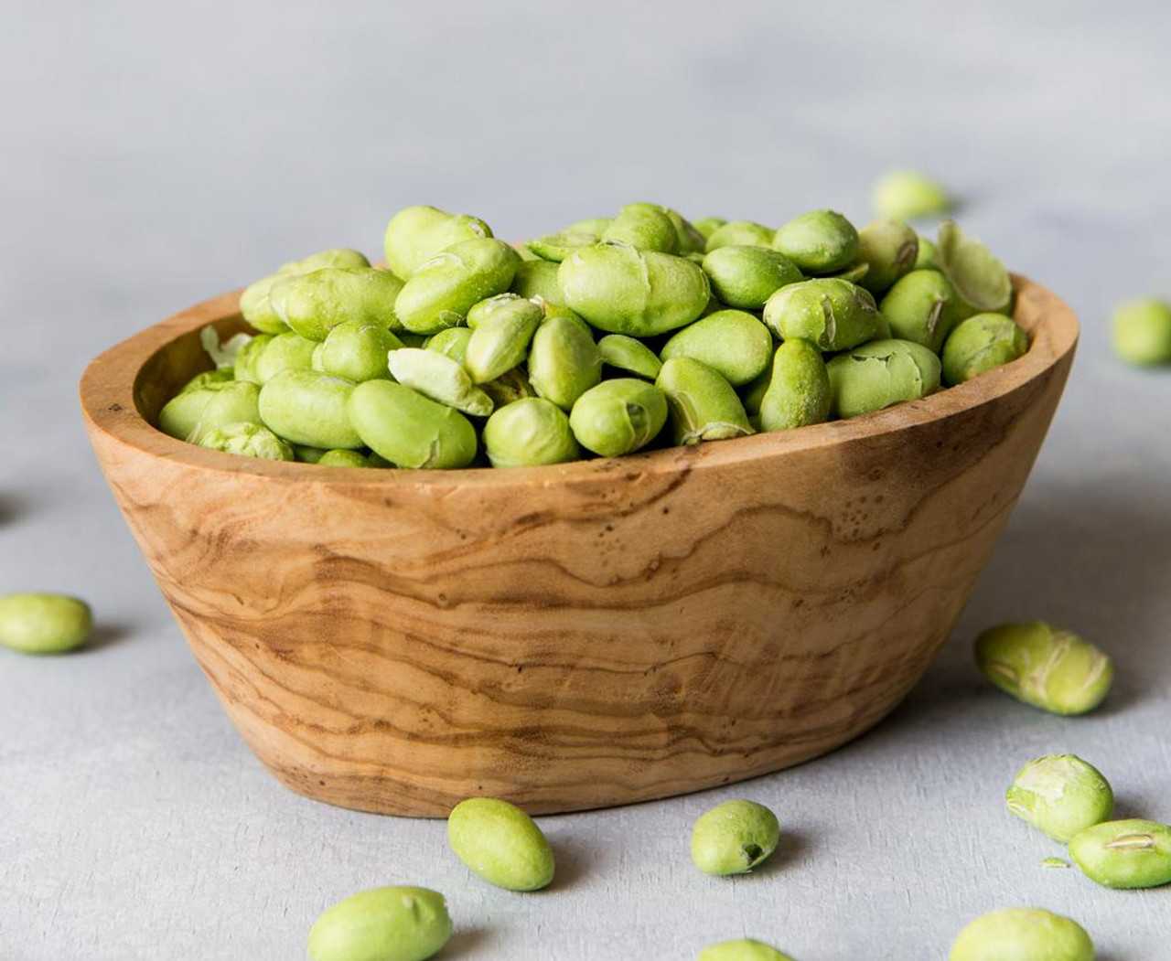 Exotic FreezeDried edamame Proteinrich Salad Addition