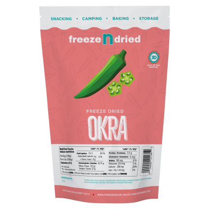 Freeze Dried Okra